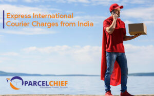 Express International Courier Charges from India