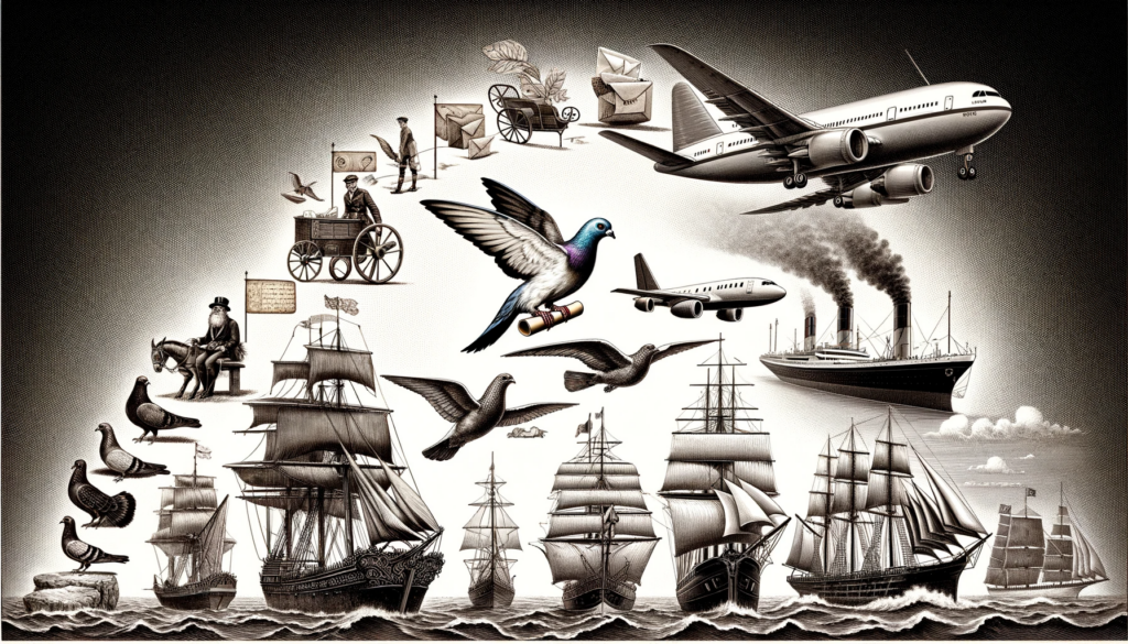 The Evolution of International Courier Services From Pigeons to Planes 1 Parcel Chief
