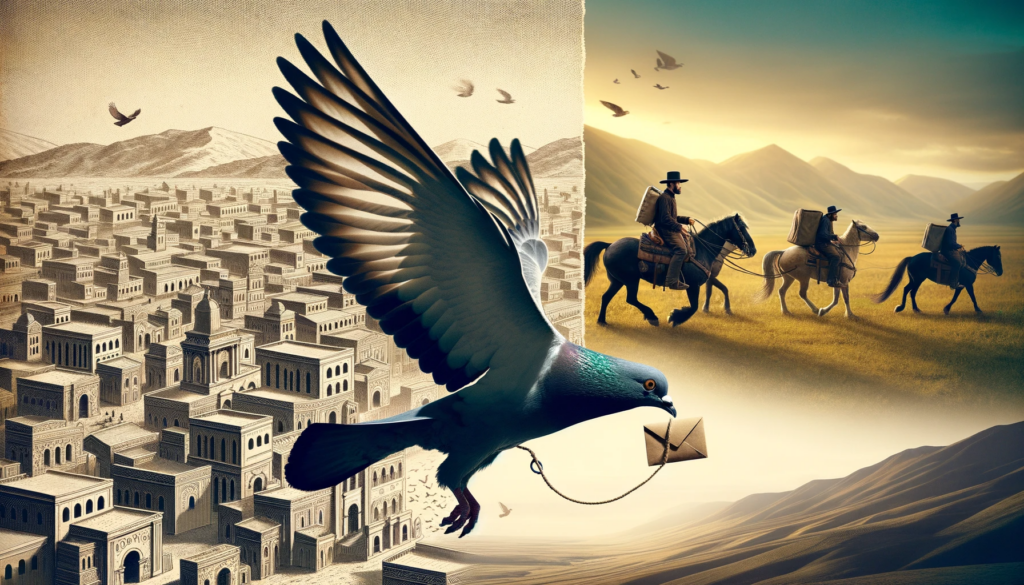 The Evolution of International Courier Services From Pigeons to Planes ONE Parcel Chief